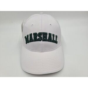 University of Marshall Thundering Herd Synergism Adjustable Hat Cap NCAA White